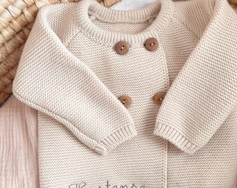 Chaleco de bebé personalizado (bordado)