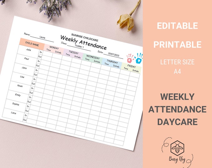 Editable Weekly Lesson Plan Template: Printable Teacher Planner (PDF ...