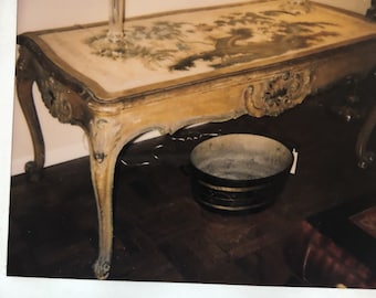 Antique 19th Century French Painted Table