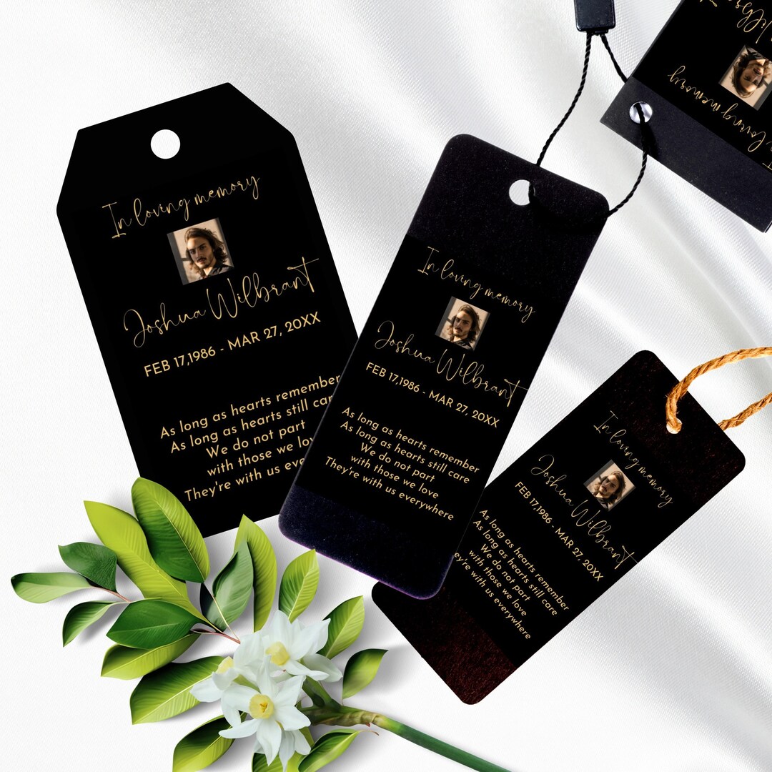 Funeral Favor Celebrating the Life Favor Funeral Memorabilia in Loving Memory Obituary