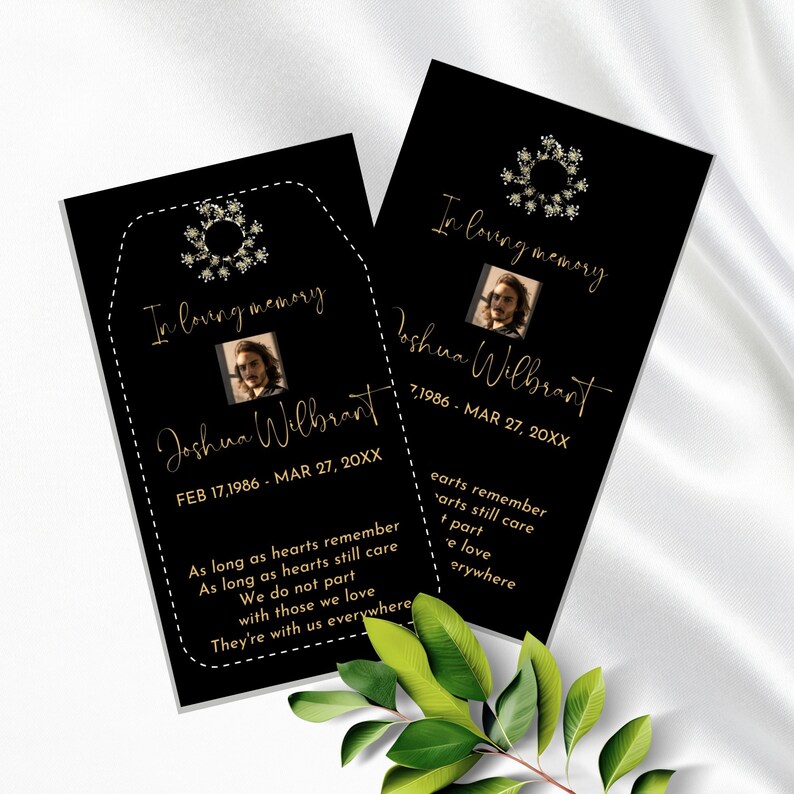 Funeral Favor Celebrating the Life Favor Funeral Memorabilia in Loving Memory Obituary