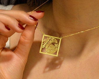 Hometown Necklace - Summer Gift - Create Your Map Jewelry - City Necklace - Map Pendant - Memories Necklace - Your Place Necklace