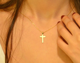 Cross Necklace - Summer Sale - Religious Necklace - Christian Necklace - Religious Jewelry - Crucifix Pendant - Necklace for Women