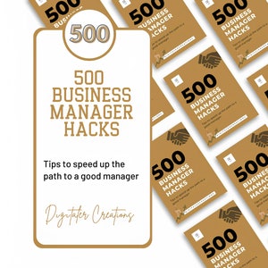 New Manager Starter Kit: 500 Leadership Hacks & Business Management Tips, Team Building Guide, Professional Coaching Resources,Airtable File