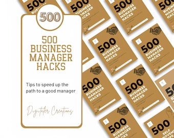 500 Business Organizer Hacks: Essentielle Organisationstipps