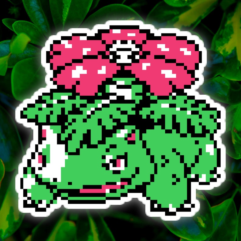 Charizard Blastoise Venusaur Gen 1 Pokémon Starter Stickers Etsy