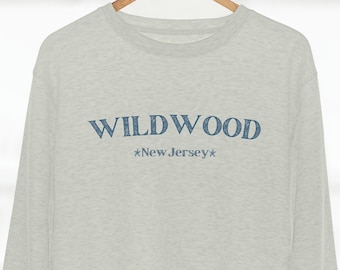 Wildwood New Jersey Sweatshirt: Jersey Shore Vintage Style