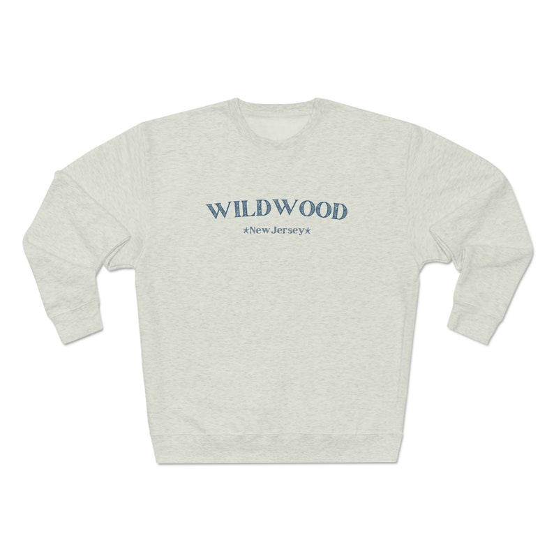 Wildwood New Jersey Sweatshirt: Jersey Shore Vintage Style image 4