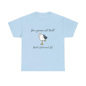North Wildwood Seagull Shirt / Wildwood NJ Shirt / Wildwood Boardwalk / Wildwood Crest / Wildwood Gifts / Wildwood Boardwalk / Jersey Shore