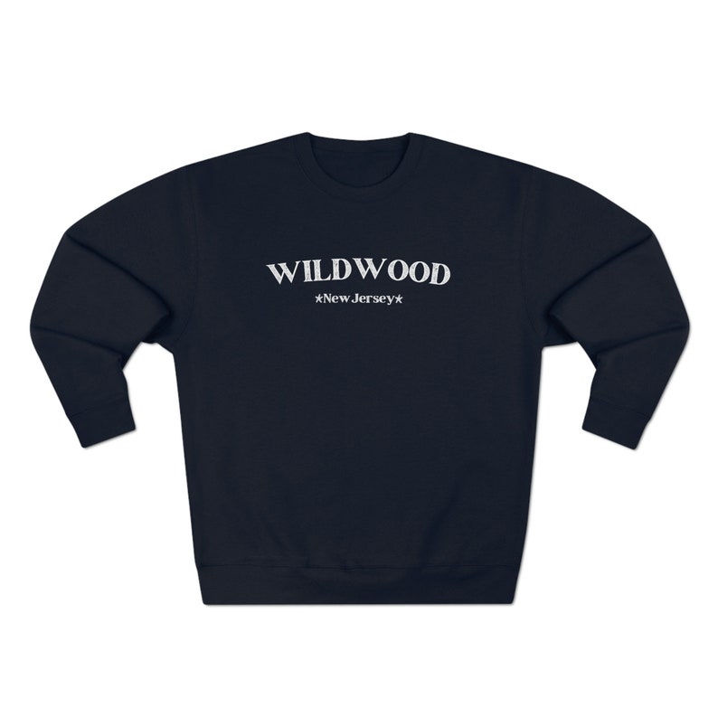 Wildwood New Jersey Sweatshirt: Jersey Shore Vintage Style image 6