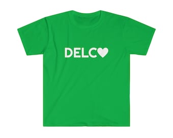 Delco Love T-Shirt: Delaware County Pride, Philly Gift