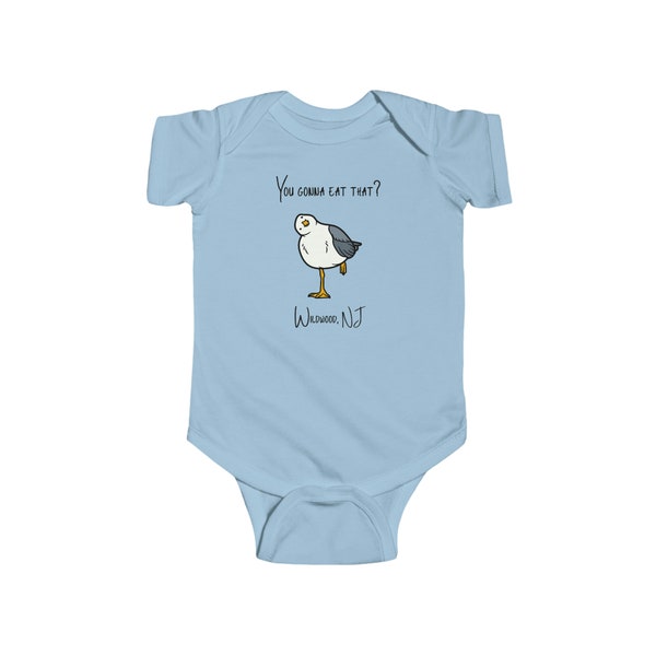 Wildwood NJ Onesie / Wildwood Baby Clothes / Wildwood NJ Shirt / Wildwood Seagull Shirt / Wildwood Boardwalk Shirt / Jersey Shore Onesie