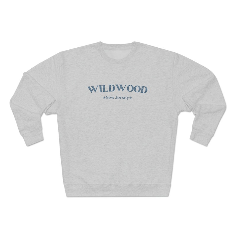 Wildwood New Jersey Sweatshirt: Jersey Shore Vintage Style image 5