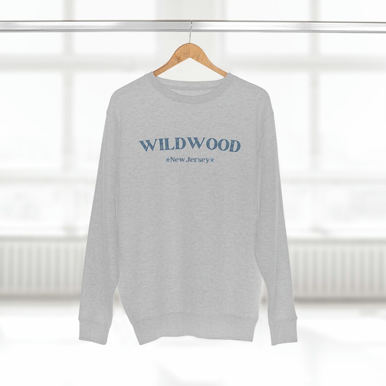 Wildwood New Jersey Sweatshirt: Jersey Shore Vintage Style image 2