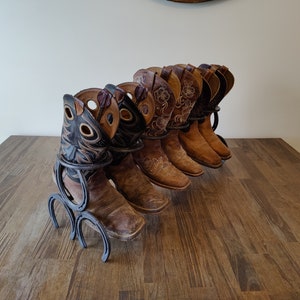 Bastidor de botas de herradura. Boot Rack, Boot Storage, Cowboy Boot  Organizer, Horseshoe Decor, Horseshoe Art, Country Decor, Country Chic  Decor -  México