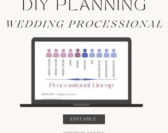 Processional Lineup Template