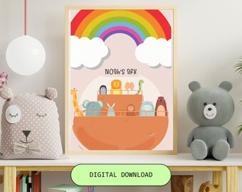 Noah's Ark for children- Instant digital download