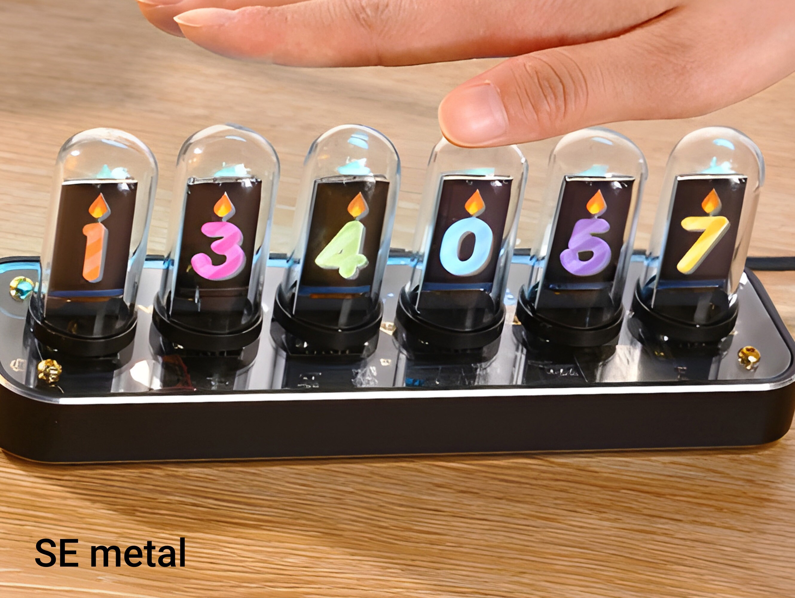 Vintage Table Clock Vintage Digital Clock Table Clock Etsy