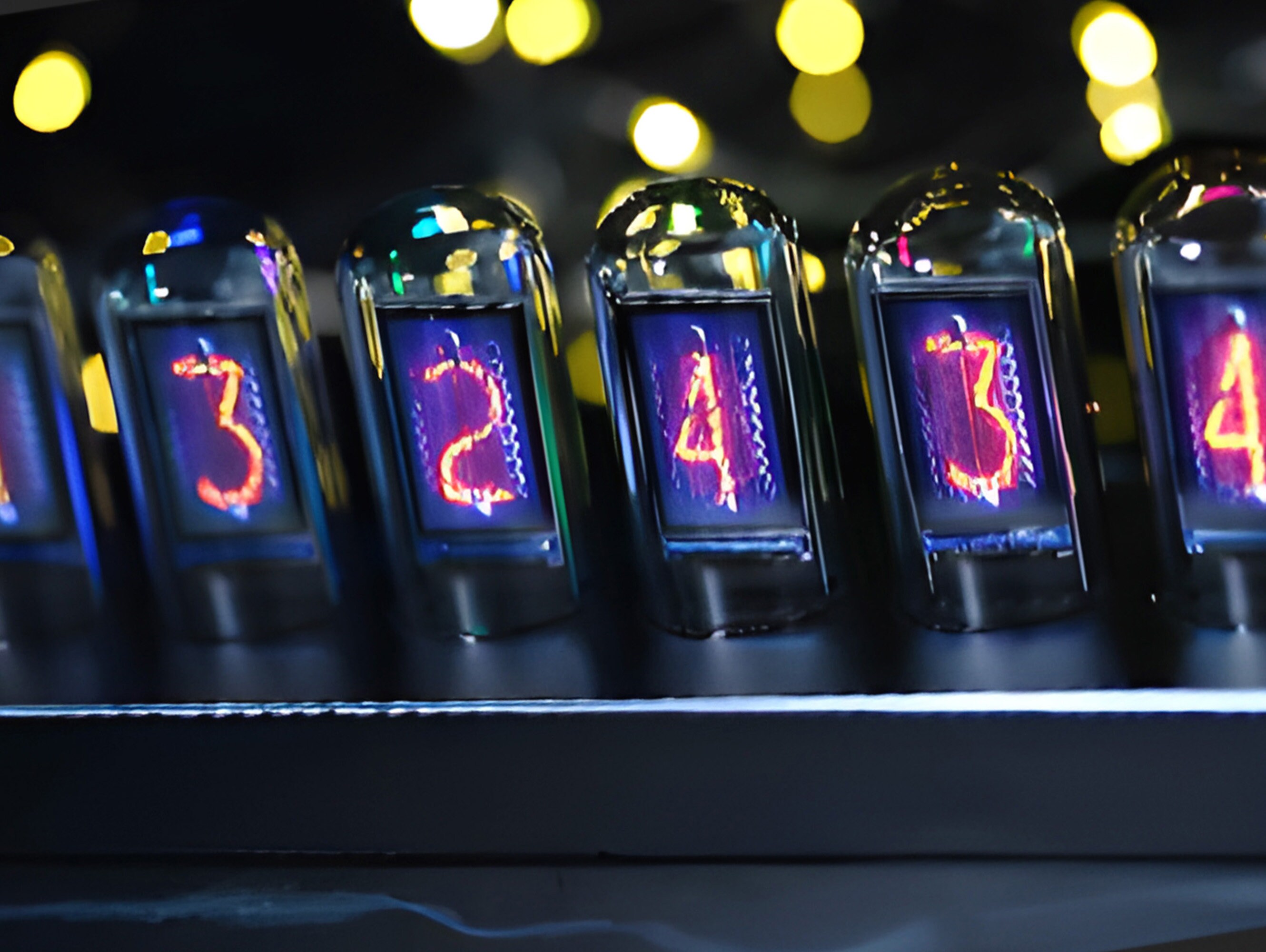 Table Clock Digital Clock Vintage Table Clock Bedside Table Etsy