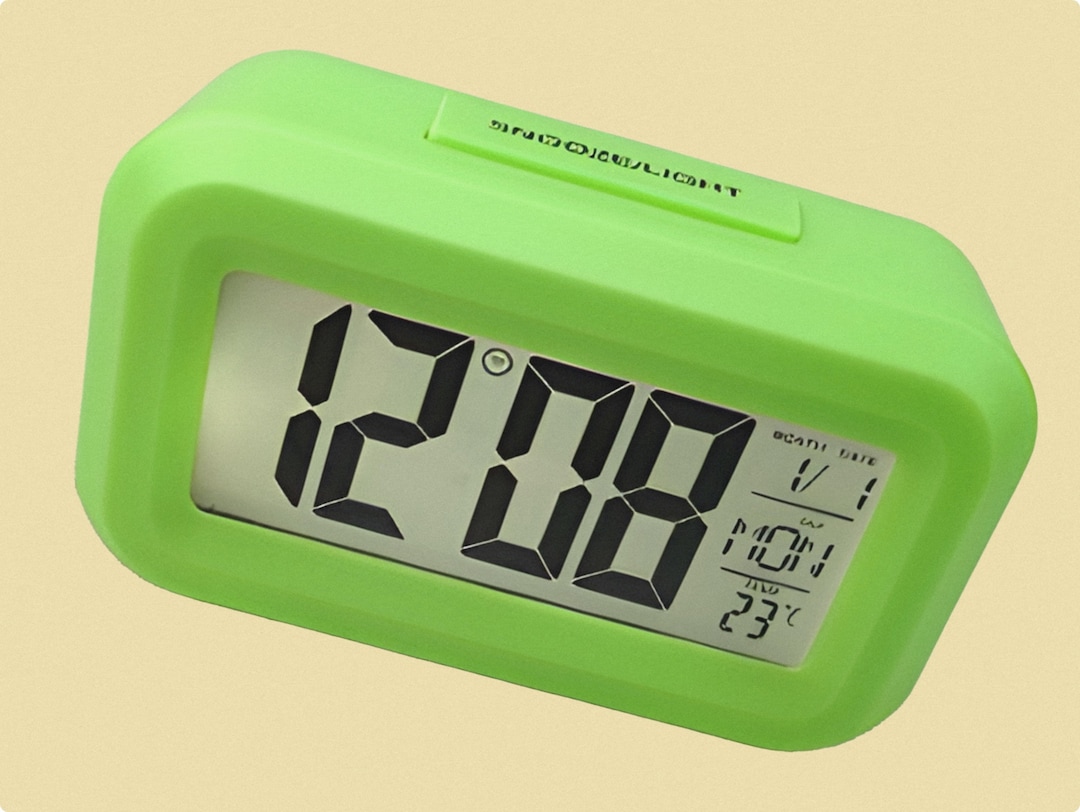 Digital Clock Alarm Clock Desk Clock Table Clock Alarm Etsy