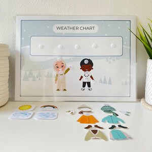 Carte météo Islam, art mural islamique, planche du matin, activités pour tout-petits, imprimable islamique, activités islamiques pour les tout-petits musulmans, hiver