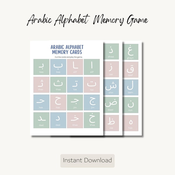 Learn Arabic, Arabic Alphabet Exercise, Arabic Alphabet Activity, Arabic Letter Activity, Memory Islam, Arabic Resources, Learning Arabic