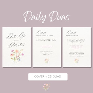 Dua-Karten, tägliche Dua-Karten, Dhikr-Karten, Dua-Buch, Dua-Sets, islamische druckbare tägliche Duas, Dua-Karten PDF, muslimische Dua-Karte, muslimische Duas, Dua