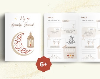 Ramadan Journal Kids, Ramadan Activity Book, Ramadan Kids Activities, Ramadan Tracker,Ramadan Activity Kids,Islamic Journal Kid Ramadan