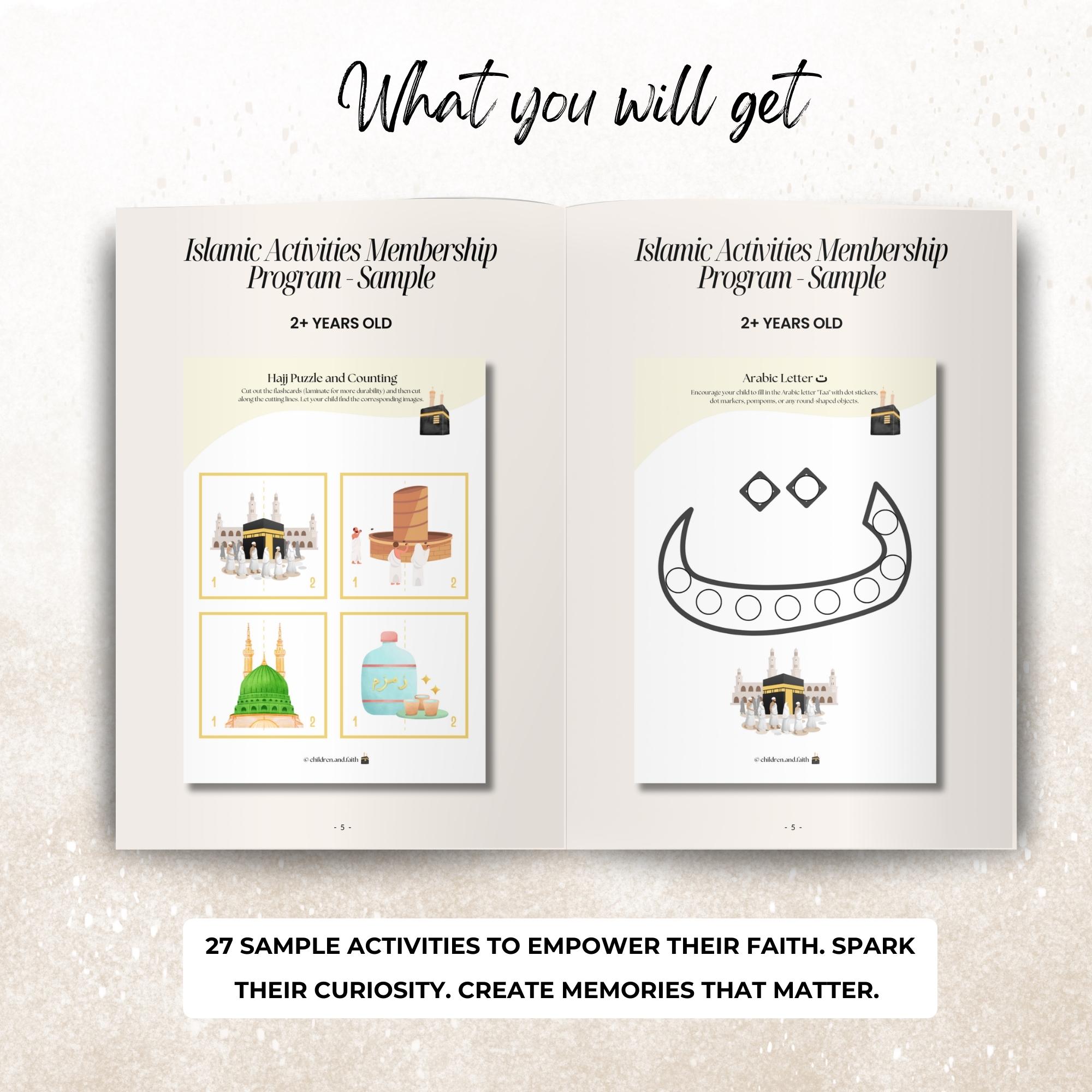 Free Sample Islamic Activities,islamic Coloring,99 Names of Allah,islam ...