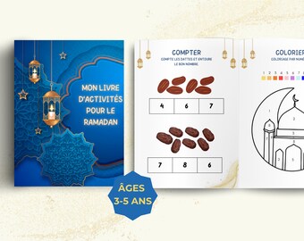 Français Ramadan Activity Book, Français Islam, Ramadan Activity Booklet, Ramadan Kids Printable, Eid Activities, Eid Fitr, Ramadan Game