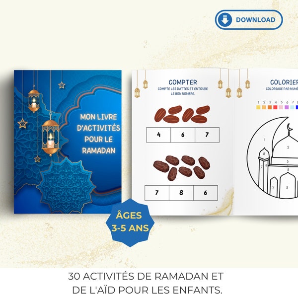 Cahier d'activités pour le Ramadan, English Islam, Livret d'activités pour le Ramadan, Ramadan Kids à imprimer, Activités de l'Aïd, Eid Fitr, Jeu du ramadan