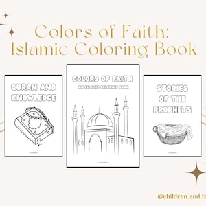 Islamic Coloring Book for Kids, Islamic Activities, Coloring Sheets, Muslim Kids Activities, Muslim Homeschool, Islamic Learning Worksheets