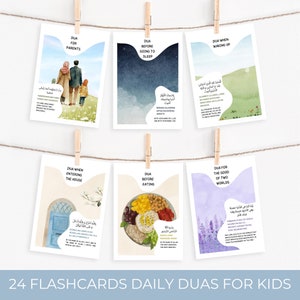 Cartes Dua pour enfants chiites, jeu Dua pour enfants, Ramadan Duas pour enfants, Duas quotidiens pour enfants, Imprimables islamiques pour enfants, Duas PDF, Livre Dua, Activités islamiques