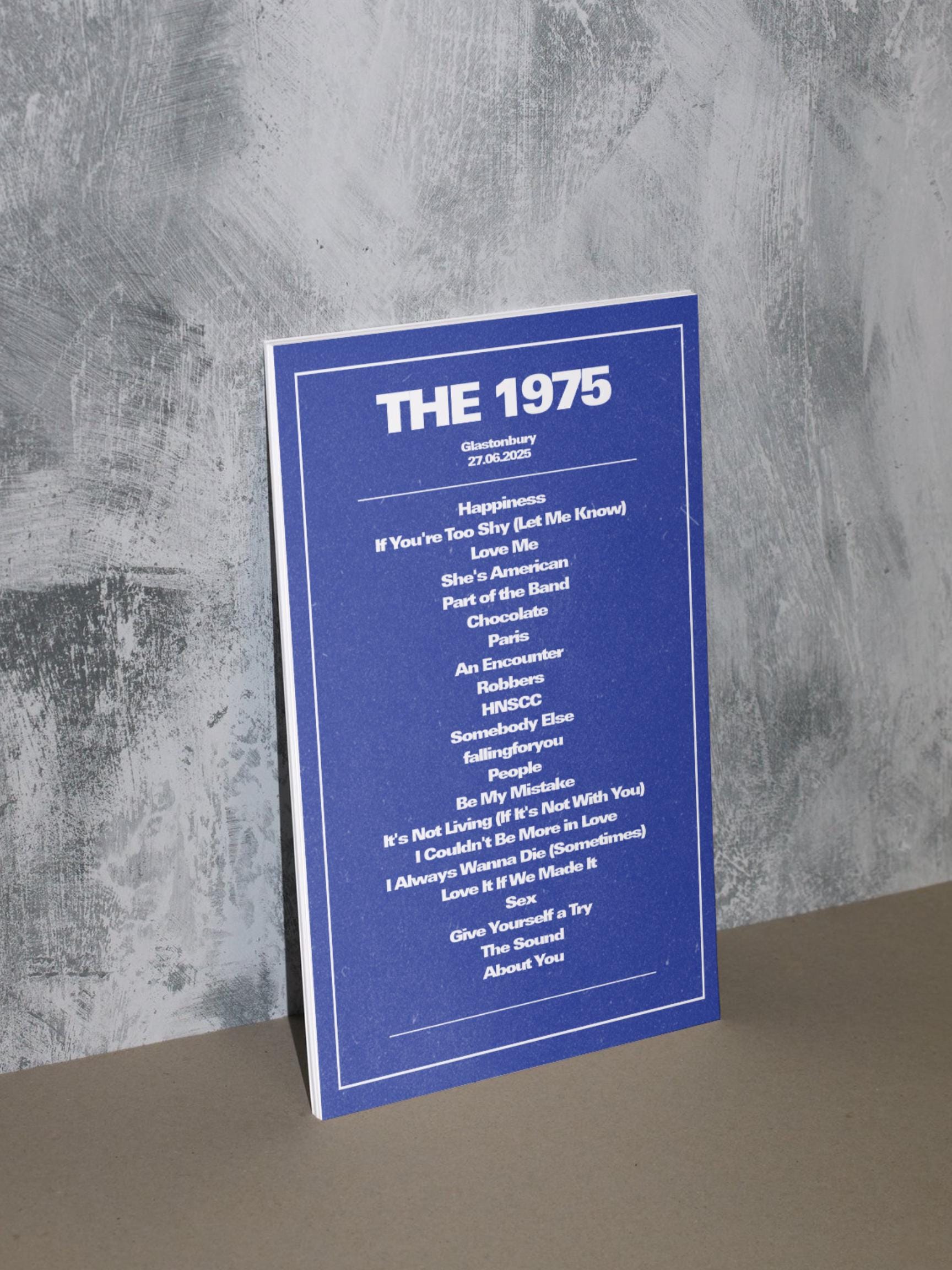 Glastonbury 2025 Print - Etsy