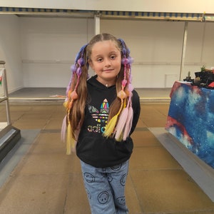 Party bubble braids