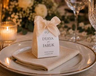 Wedding Favors –Personalized Bridal Shower Favors- Engagement Favor – Handmade Bubble Candle with Gift Box – Custom Wedding Gift for Guests