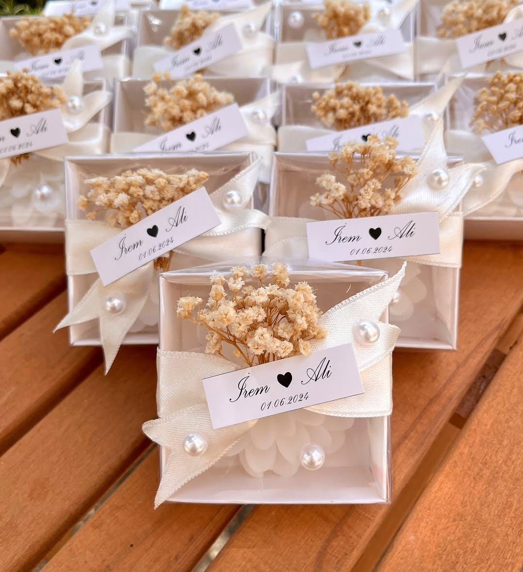 Lotus Flower Wedding Favors for Guests, Bridal Shower Gift, Henna ...