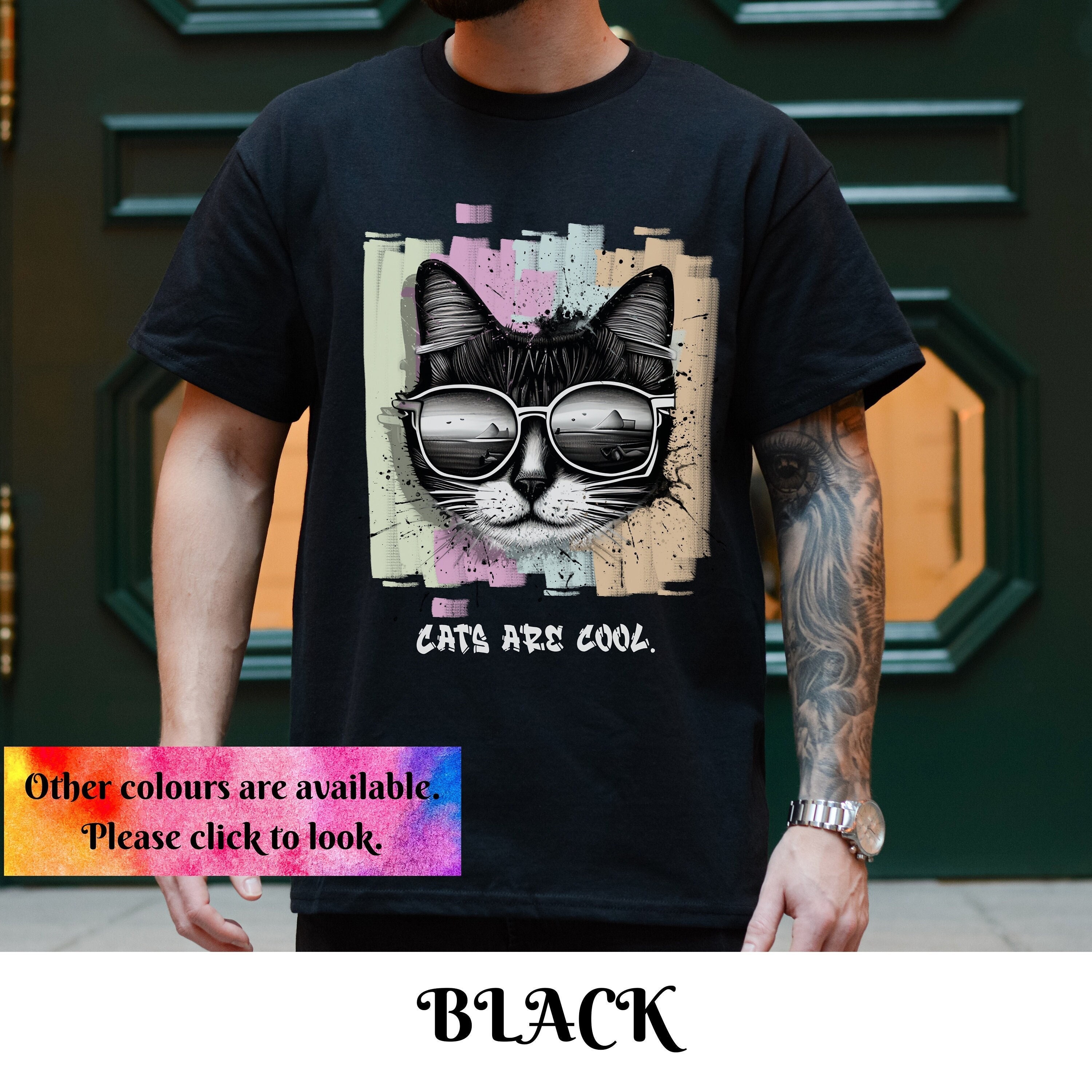 t shirt cool cat
