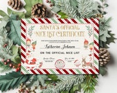 Santa Certificate Certificates Certificate Template Certificate Editable Santa Letter Letter From Santa Letter Template SL101
