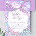 Editable Mermaid Baby Shower Set Baby Shower Bundle Baby Shower Invites ...
