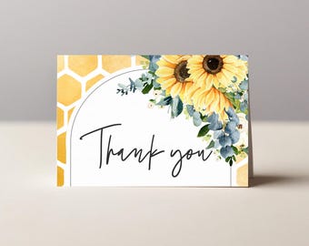 Editable Meant To Bee Bridal Shower Thank You Fun Bachelorette Bridal Shower MBE104