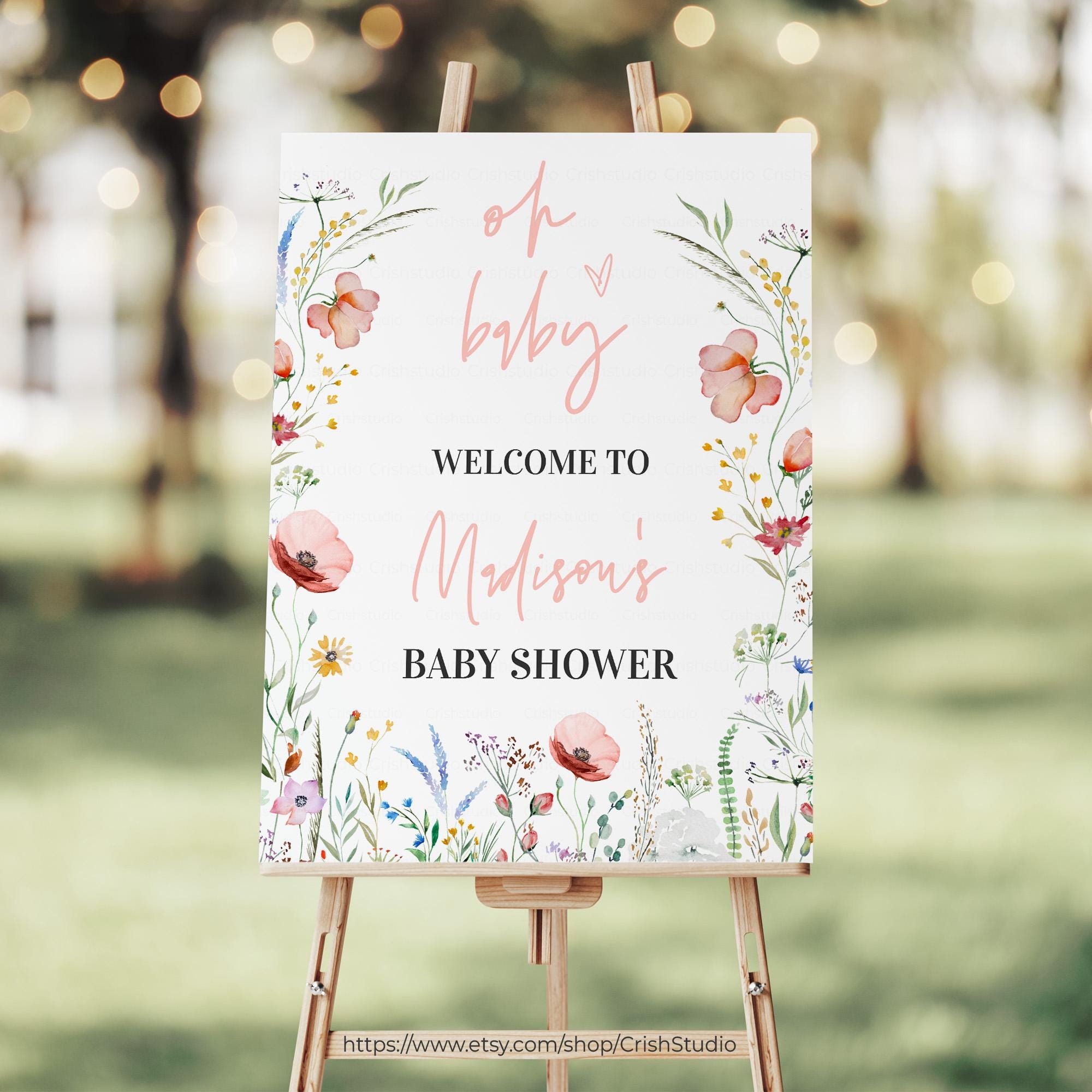EDITABLE Baby in Bloom Baby Shower Juice Labels Baby in Bloom Labels ...