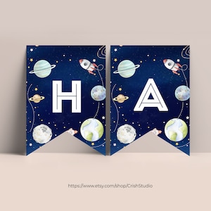 EDITABLE Premier voyage autour du soleil Bannière d’anniversaire Espace Anniversaire Premier anniversaire Garçon Bannière personnalisée Espace Premier anniversaire TA03 TM01