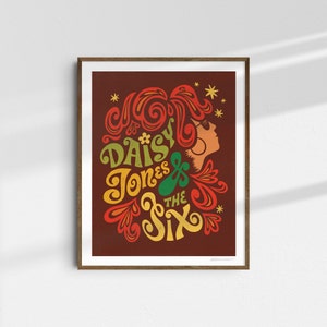 Daisy Jones & The Six Art Print