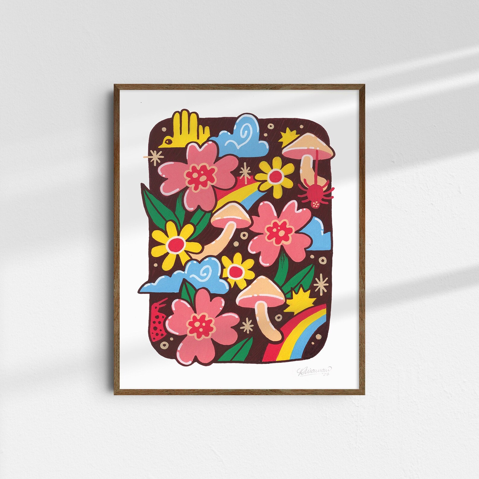 Magical Spring Day Art Print - Etsy
