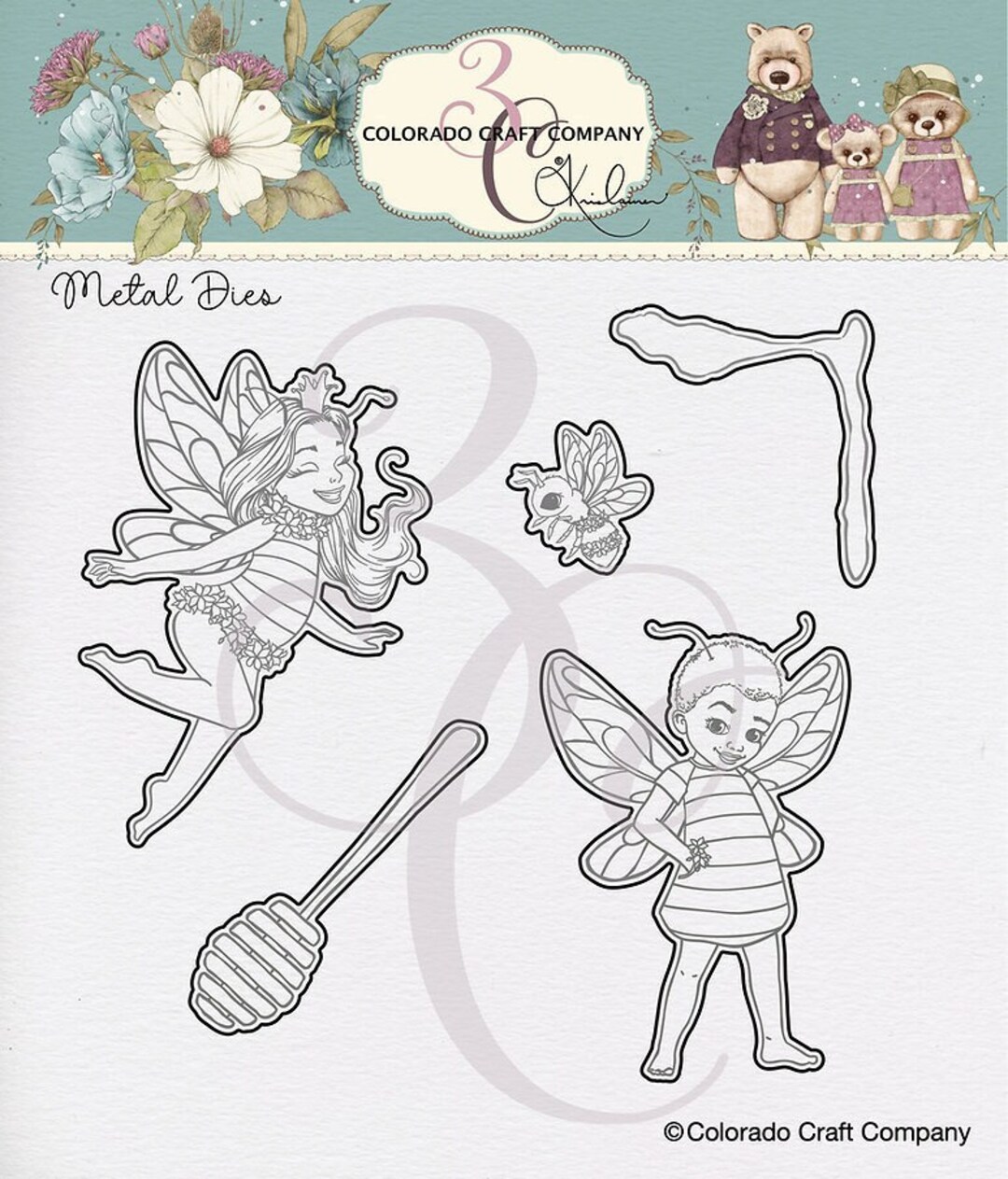 KL667-D Kris Lauren - Honey Crock Dies by Colorado Craft Company - Etsy