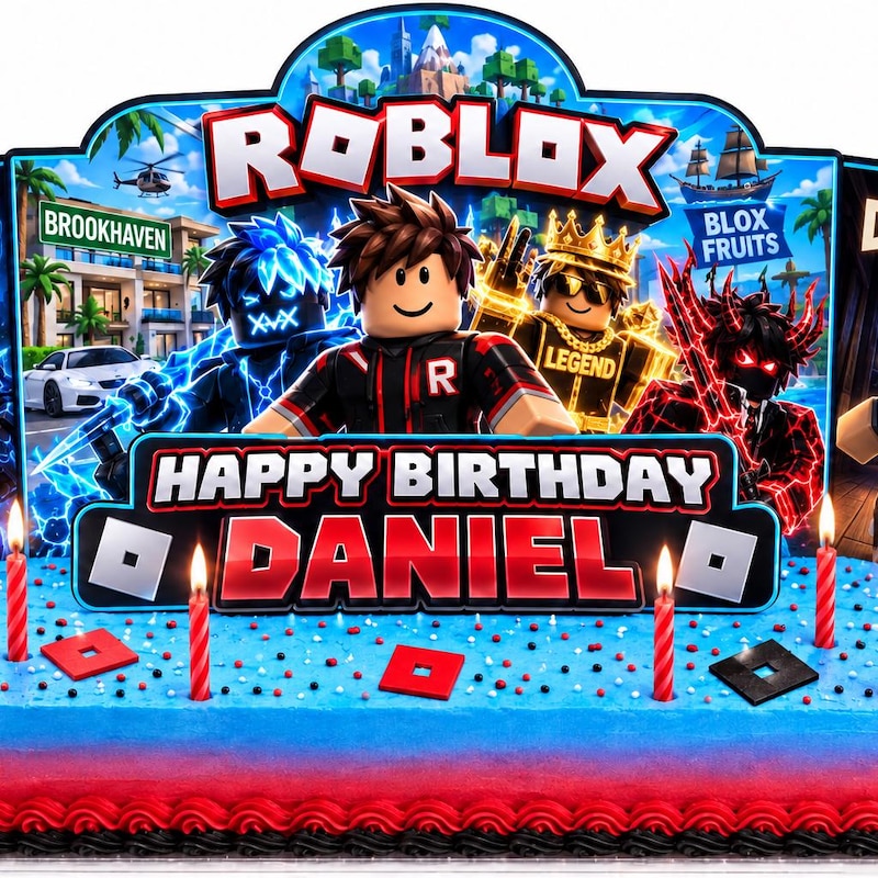 Roblox Cake Figure - Etsy