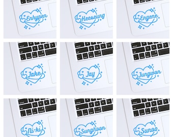 ENGENE K-Pop Fandom Decal | 2" | Vinyl Decal | Vinyl Sticker | Lightstick | Phone | Laptop | Tablet | Notebook | Car | Window | Water Bottle