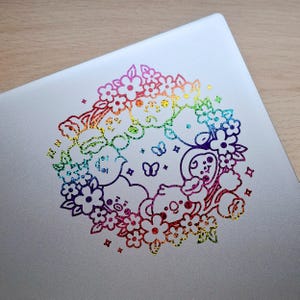 BTS Decal | Baby Bangtan | Spring Day | 8&quot; | KPOP | Vinyl Decal | Vinyl Sticker | Koya | Cooky | Chimmy | Mang | Shooky | Tata | RJ