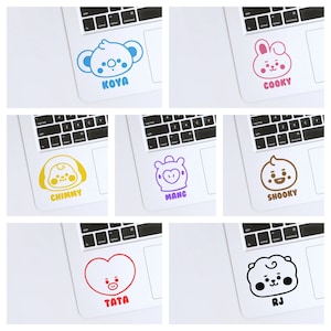 BTS Decal | Baby Bangtan | KPOP Lightstick Decal | Vinyl Decal | Vinyl Sticker | Koya | Cooky | Chimmy | Mang | Shooky | Tata | RJ